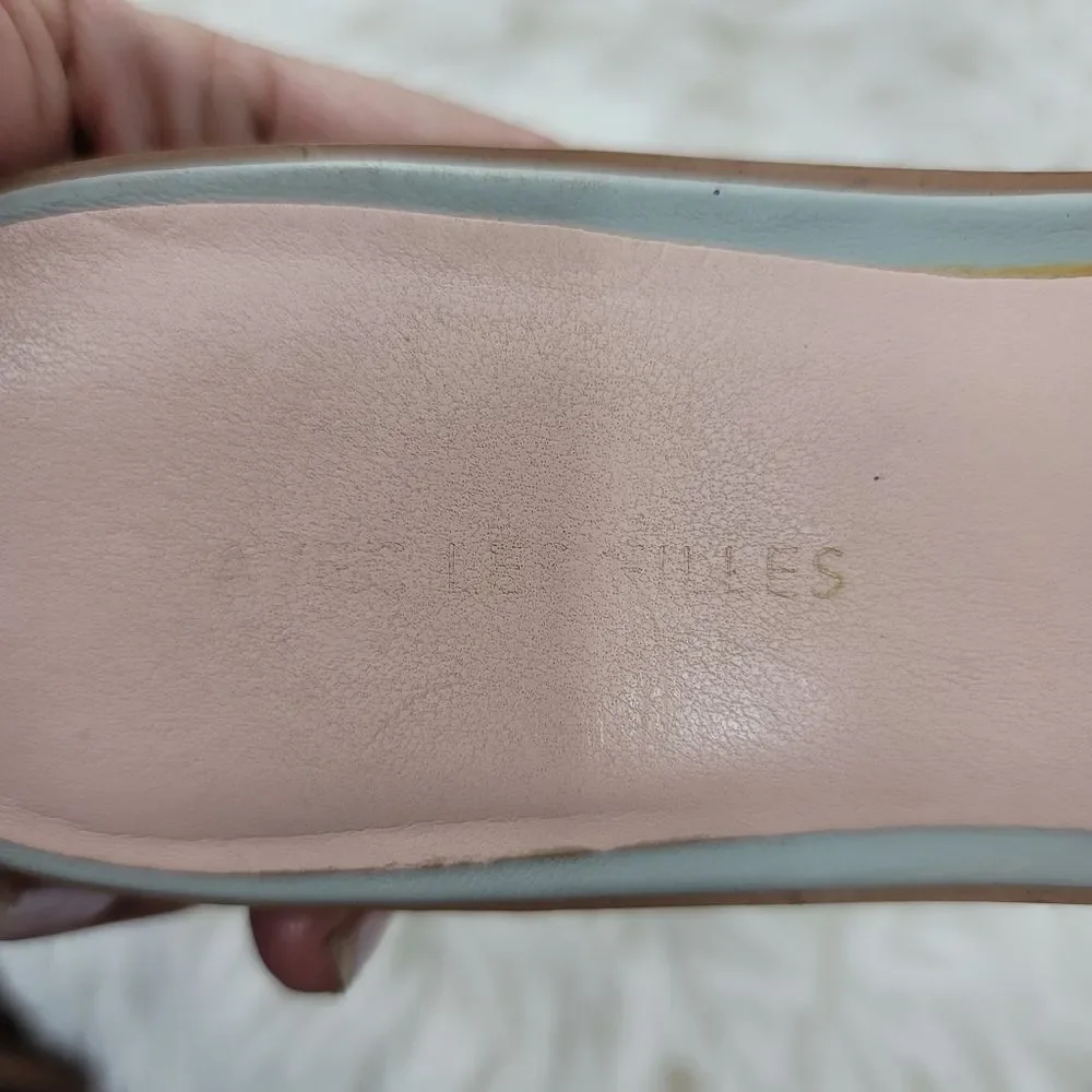 Avec les filles light blue-green slides